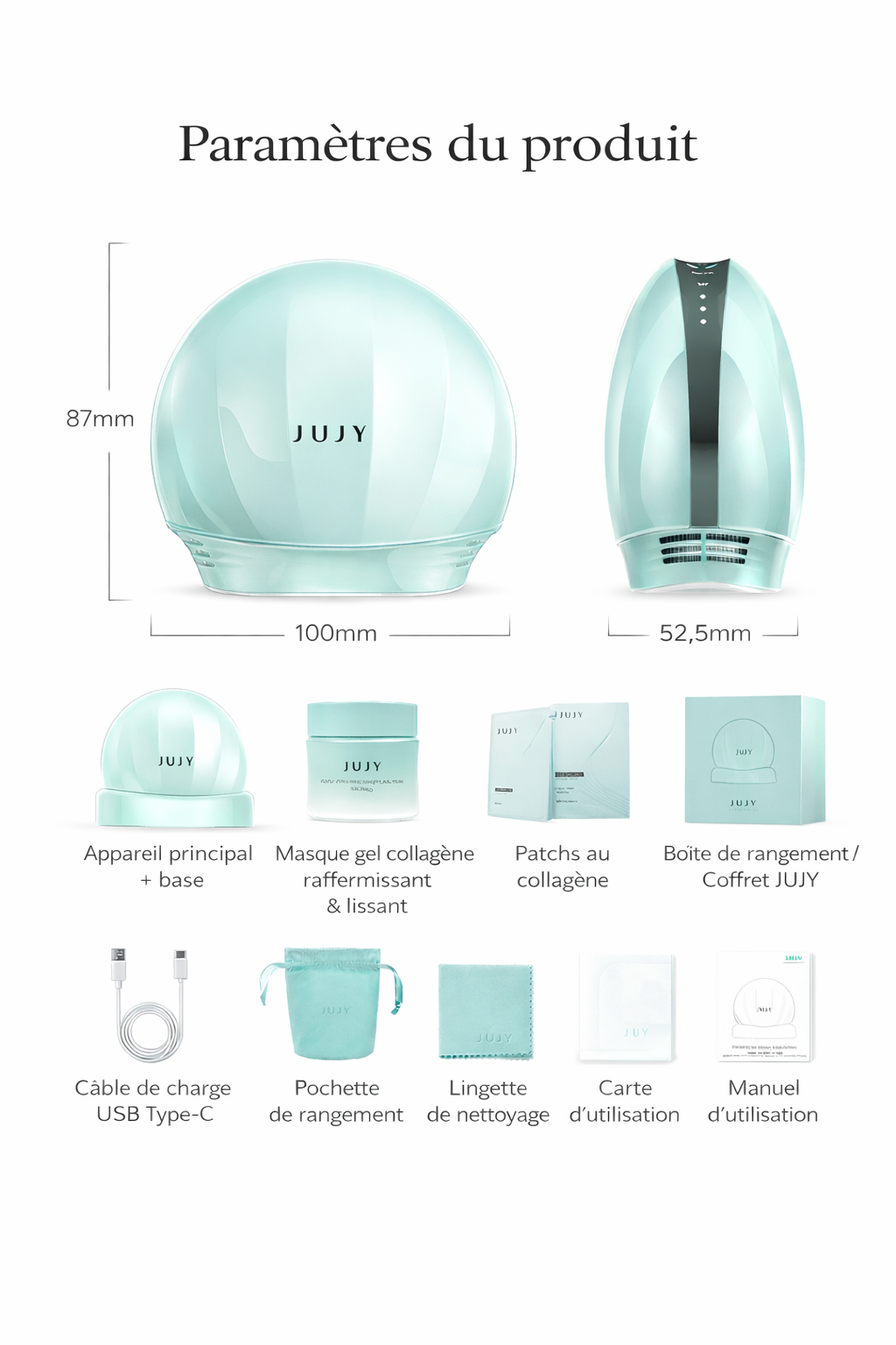 JUJY Premium 3-piece Set